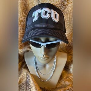 TCU Black Camo Cap